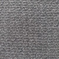Italienischer Wollstoff mit Textur -grau - Made in Italy